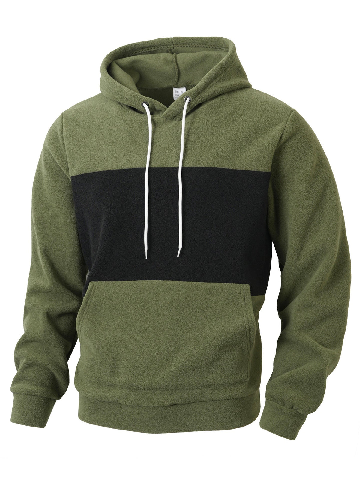 Herren Fleece-Hoodie mit innovativem Design ModeGeist
