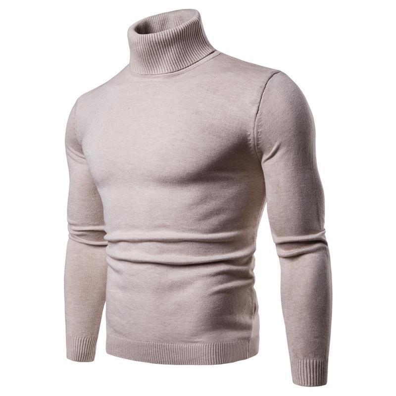 Herren Rollkragenpullover aus feiner Merinowolle ModeGeist