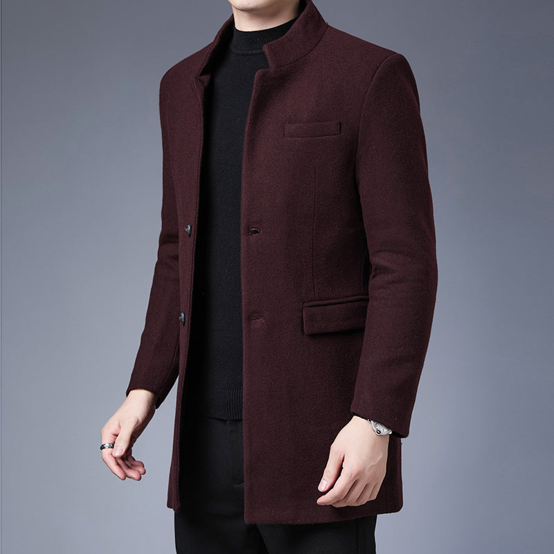 Herren eleganter Langschaftmantel ModeGeist