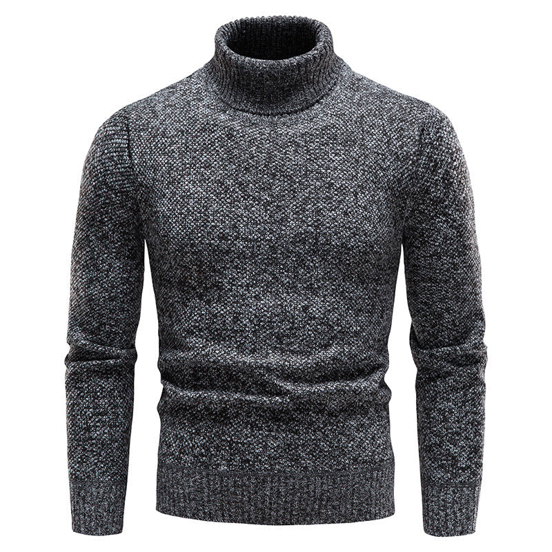 Herren Rollkragenpullover aus weicher Strickware ModeGeist