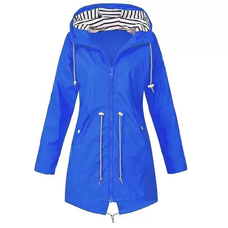 ModeGeist | Kapuze Winddichte Regenjacke Langarm