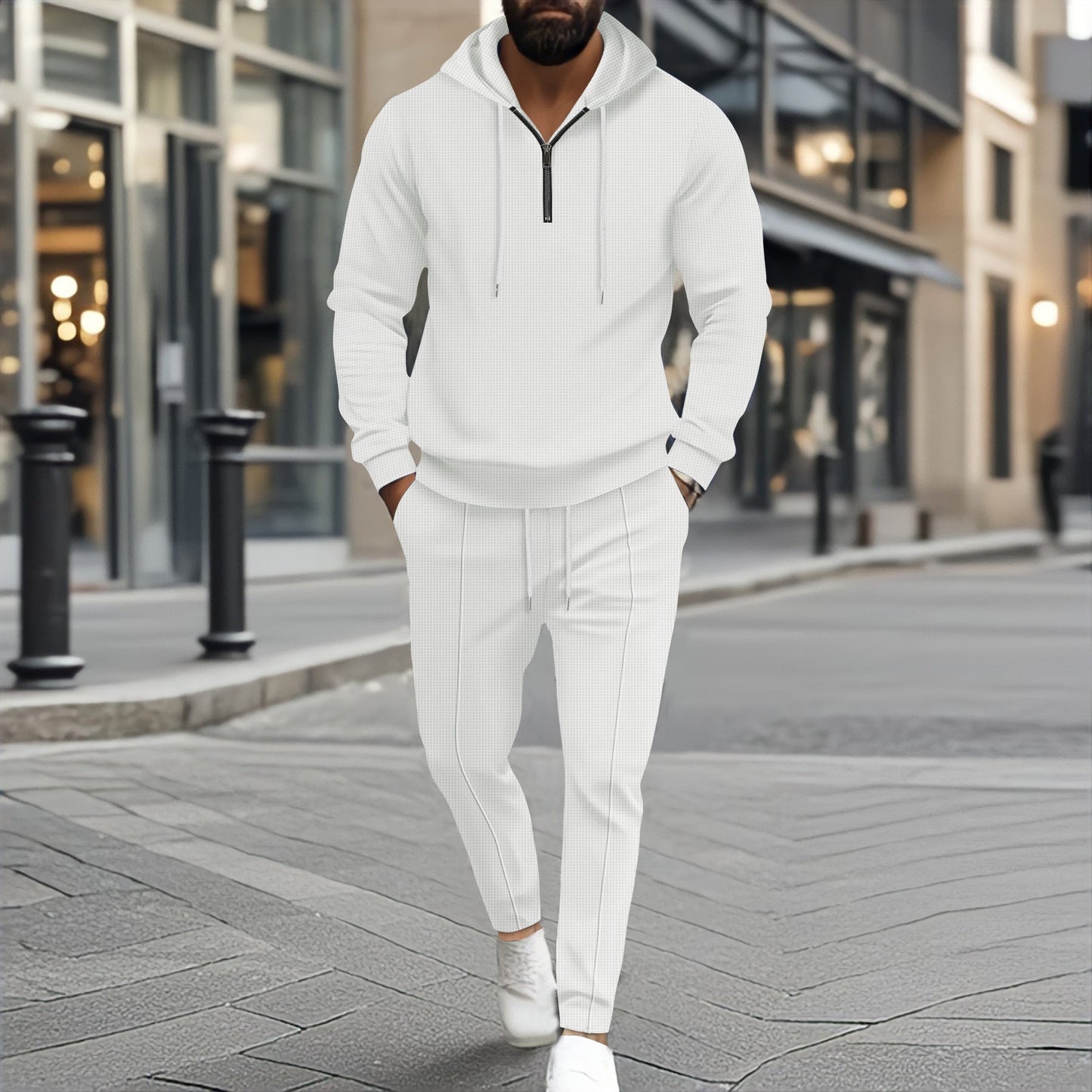 Herren lässiger Hoodie und Jogginghose Set ModeGeist