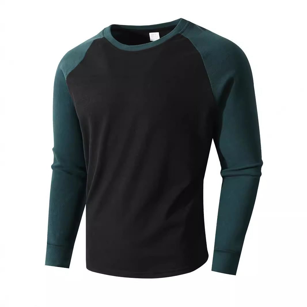 Herren Sportliches Langarmshirt mit Raglanärmeln ModeGeist