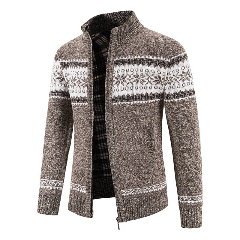 Herren Strickjacke mit zukunftsweisendem Design ModeGeist