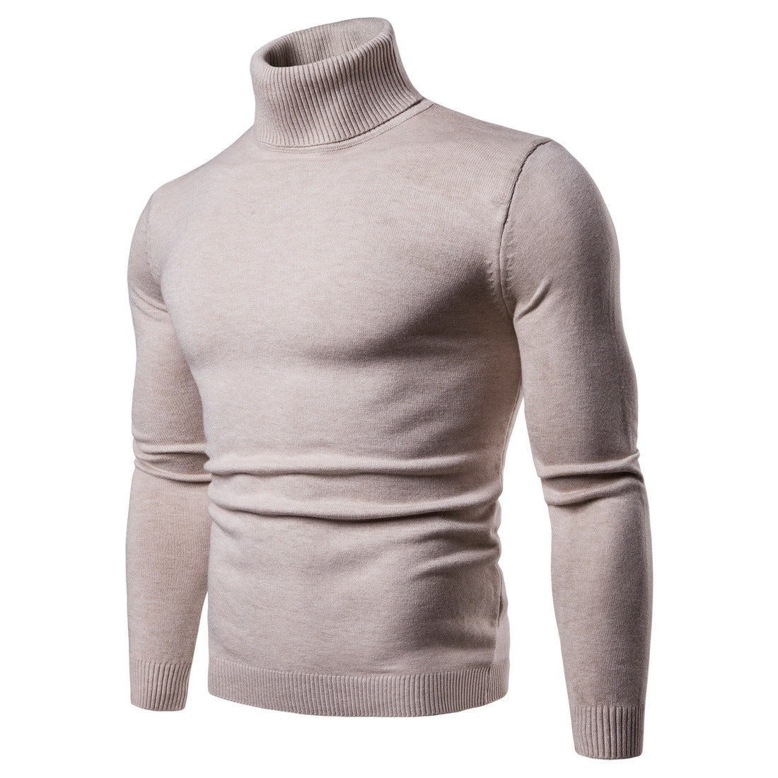 Herren Rollkragenpullover aus weichem Strick ModeGeist