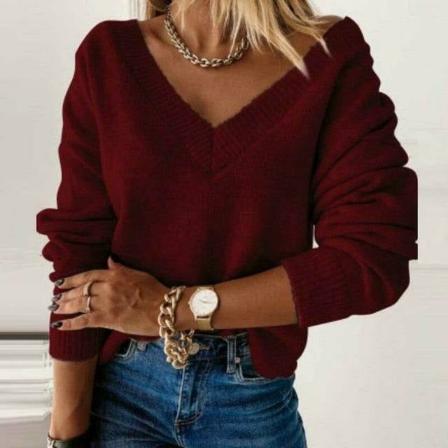 ModeGeist | Pullover mit V-Ausschnitt