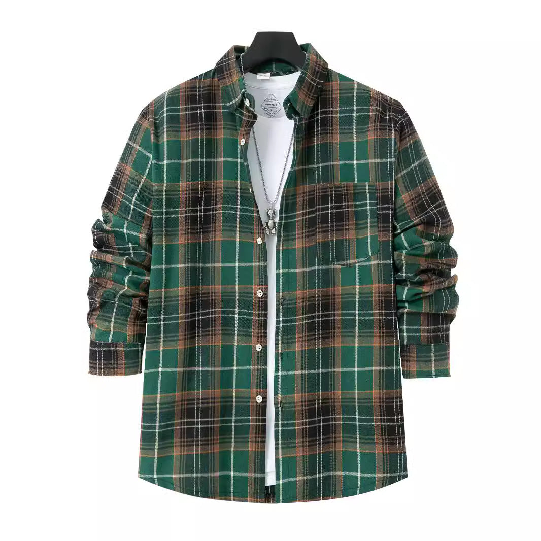 Herren Karierte Hemdjacke ModeGeist