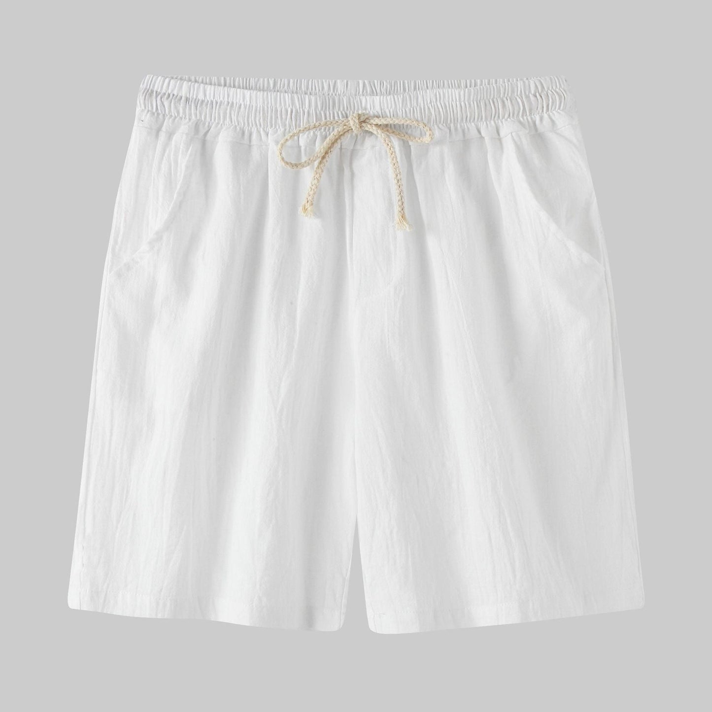 Herren Bermuda-Shorts mit elastischem Bund und seitlichen Taschen ModeGeist