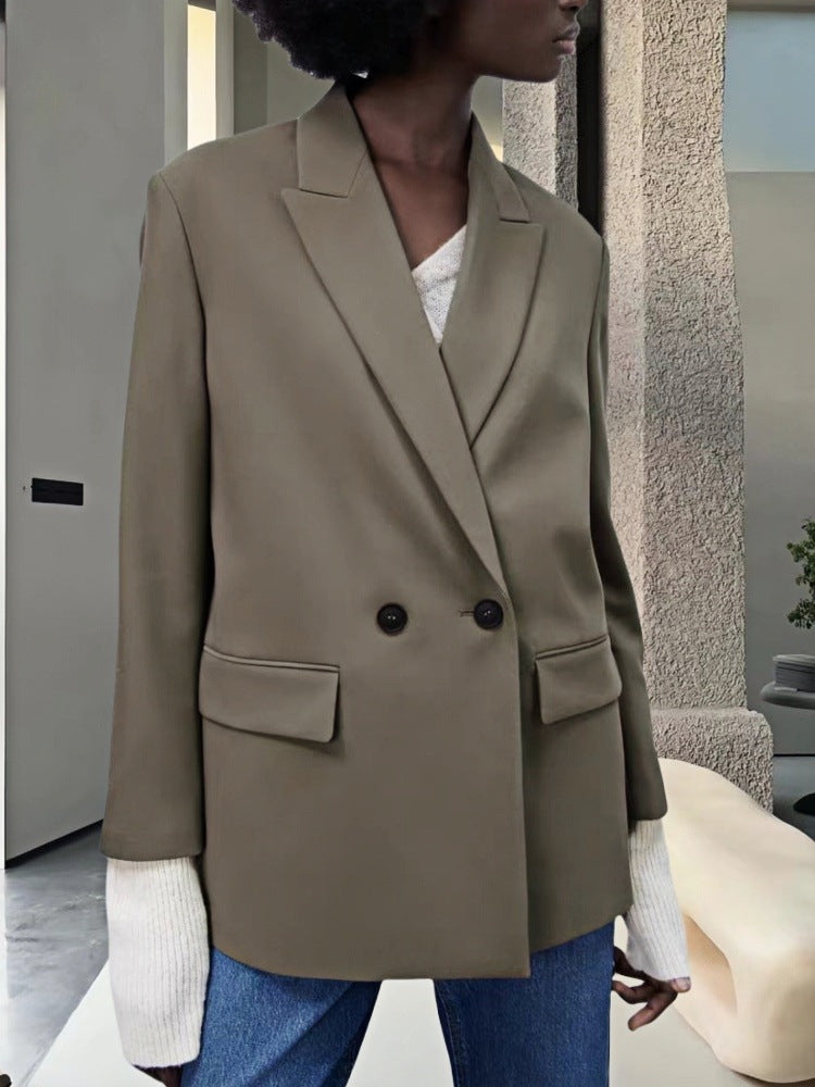 Damen Modischer und eleganter Oversized Blazer ModeGeist