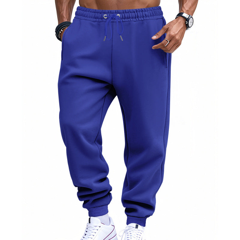 Herren modische Jogginghose mit elastischem Bund und seitlichen Taschen ModeGeist