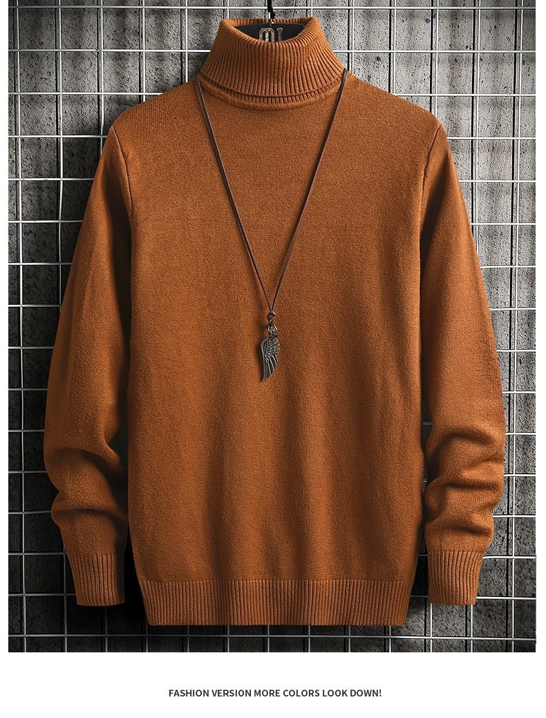 Herren bequemer Rollkragenpullover ModeGeist