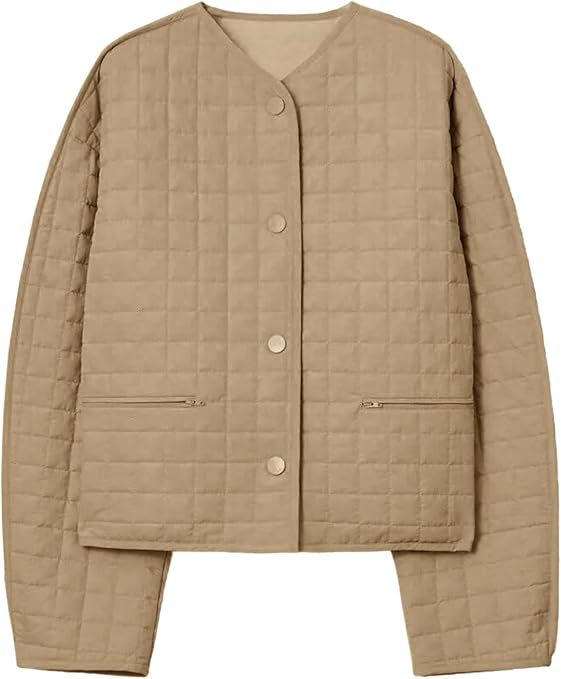 Damen gesteppte modische Leichtjacke ModeGeist