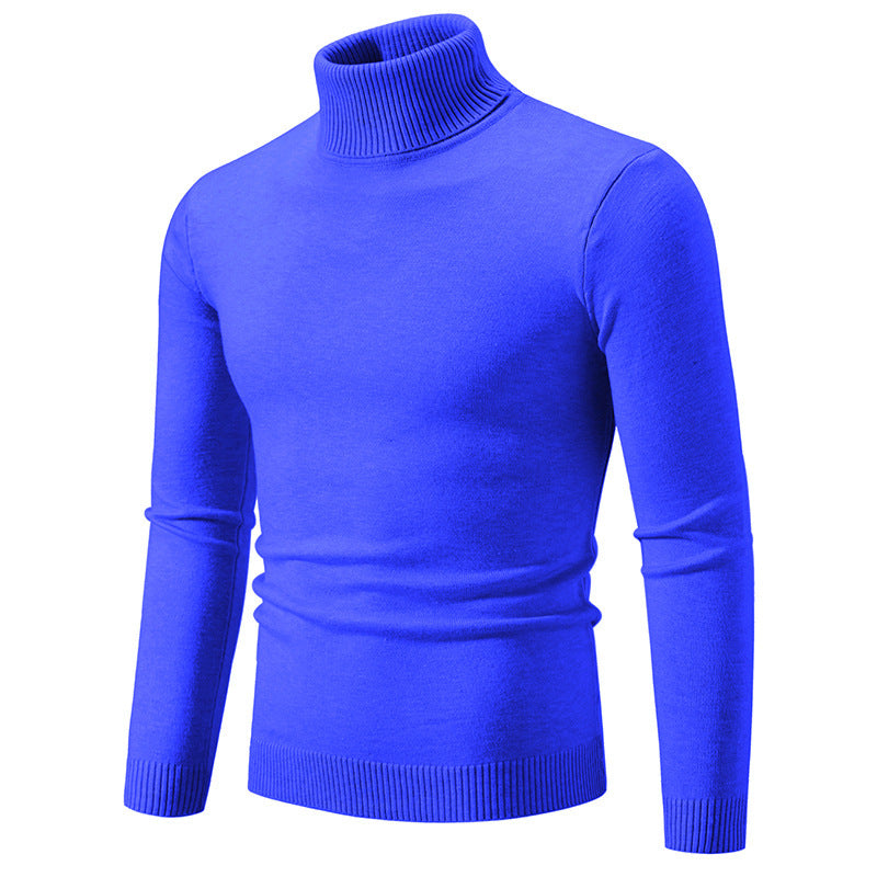 Herren eleganter Rollkragenpullover aus feiner Baumwolle ModeGeist