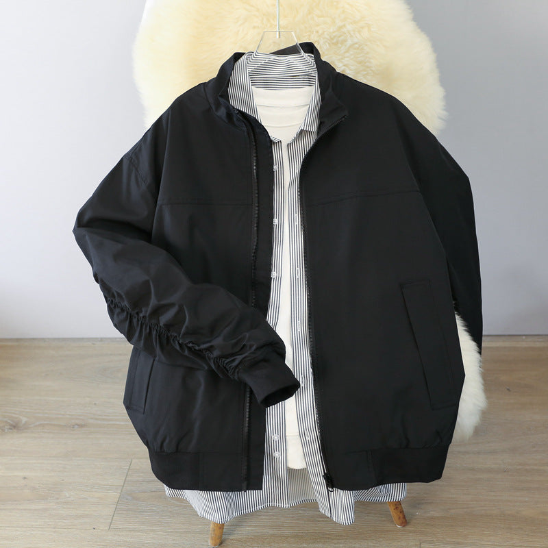 Herren Übergangsjacke mit elastischen Armöffnungen und praktischen Taschen ModeGeist