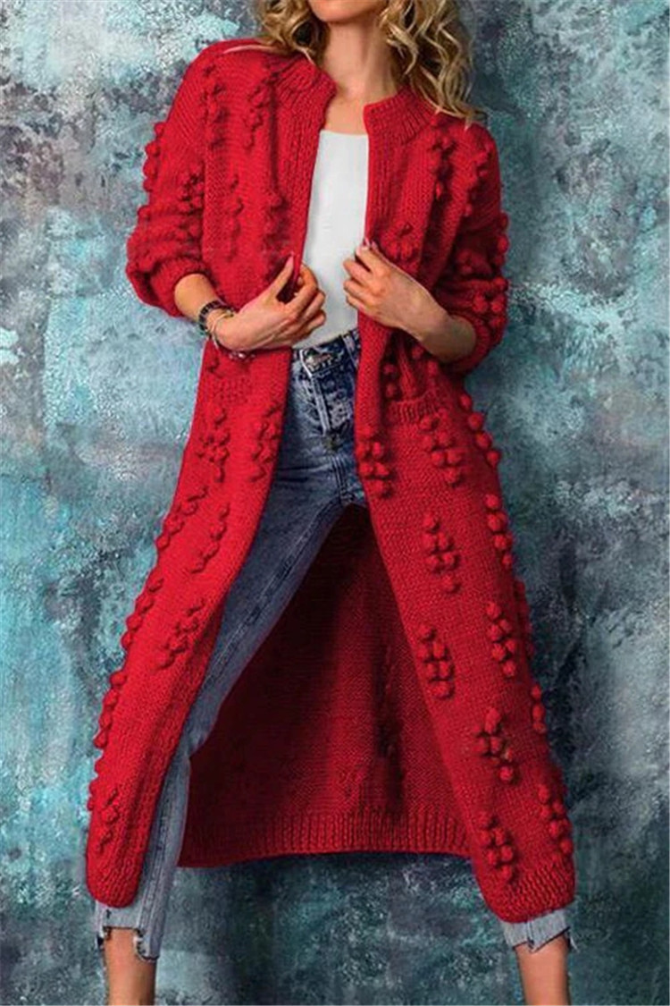 ModeGeist | Lange Strickweste für Frauen