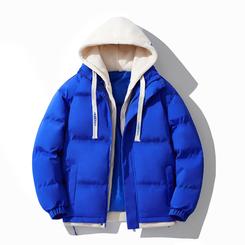 Damen modische Steppjacke mit Kapuze und wendbarem Design ModeGeist
