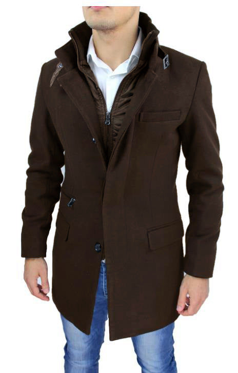 Herren modischer Warmjacke mit innovativem Innenfutter ModeGeist