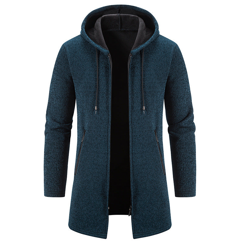 Herren elegante Freizeitjacke mit praktischen Reißverschlusstaschen ModeGeist
