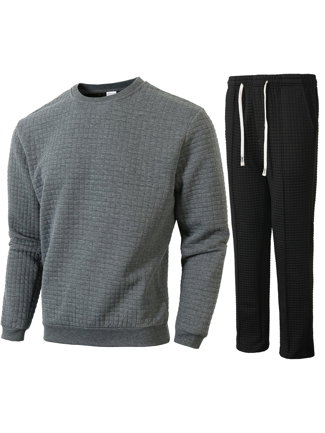 Herren gemütliches Sweatshirt und Jogginghose Set ModeGeist