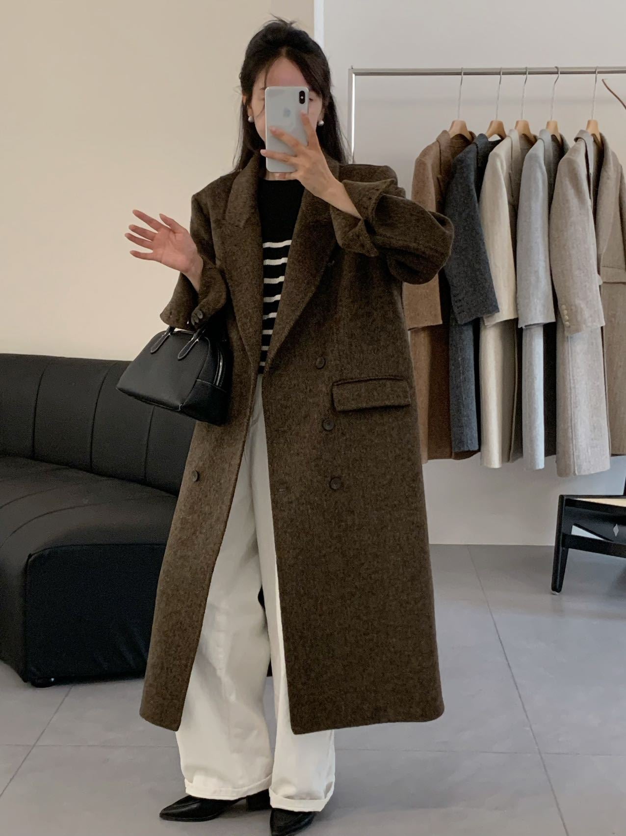 ModeGeist | Eleganter Wollmantel für Damen
