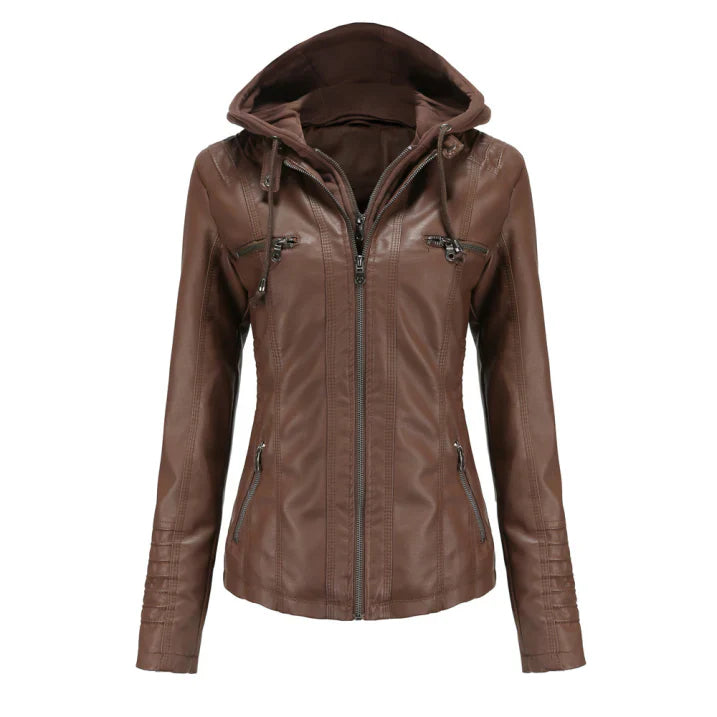 ModeGeist | Winterjacke mit Kapuze Reißverschluss