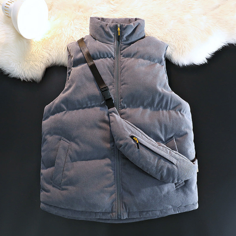 Damen Steppweste mit praktischen Taschen und hochwertiger Fleece-Innenausstattung ModeGeist