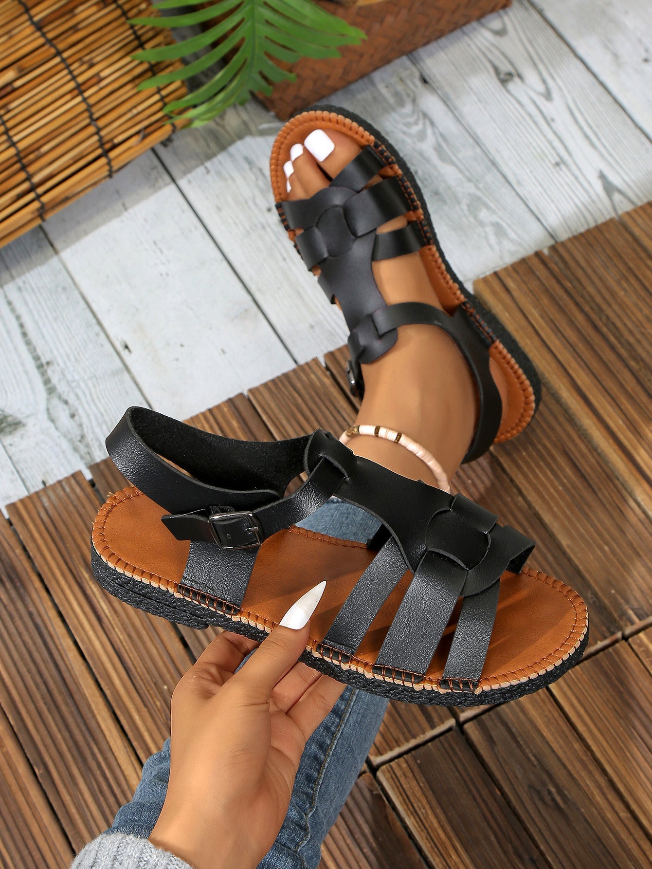 Bequeme Damen-Sandalen MODEGEIST
