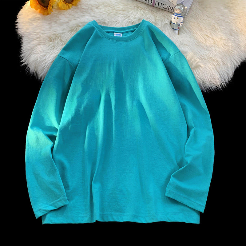 Damen Lässiges Langarmshirt aus hochwertiger Baumwolle ModeGeist