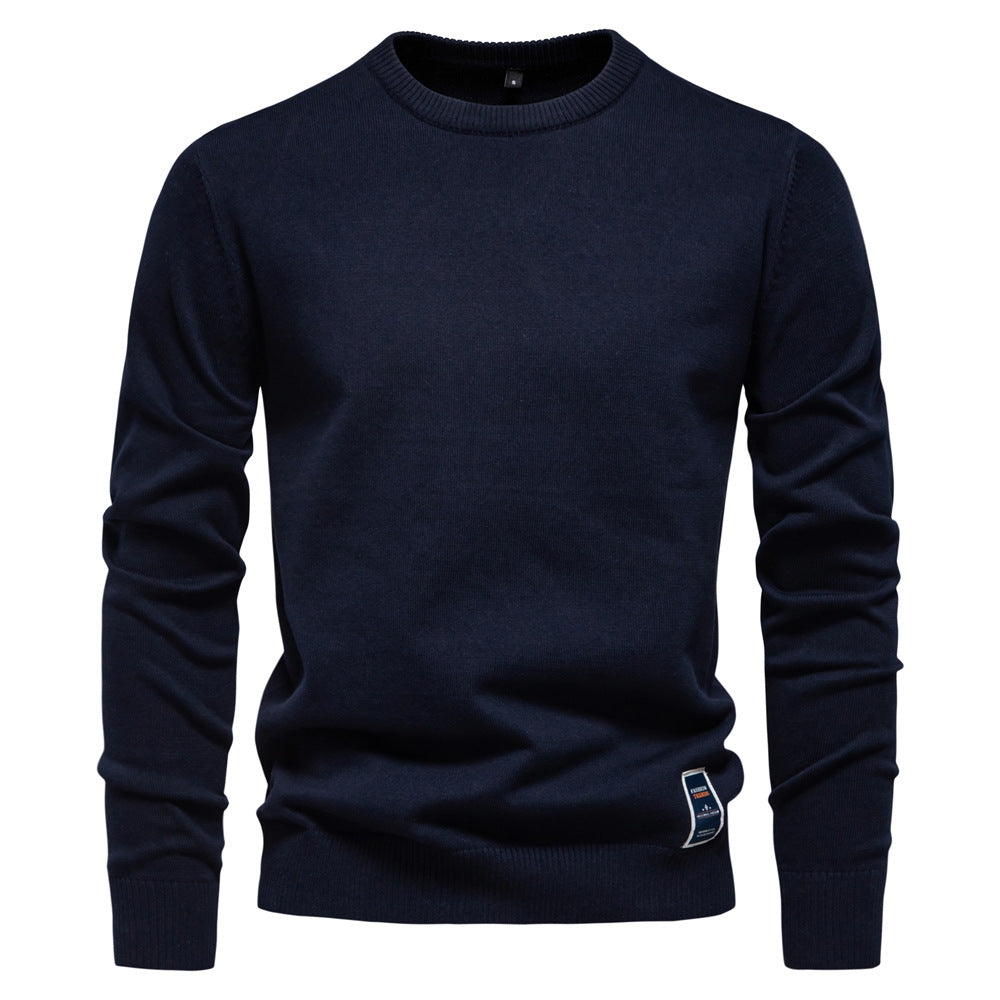 Herren Strickpullover aus hochwertiger Baumwollmischung mit angenehmer Passform ModeGeist
