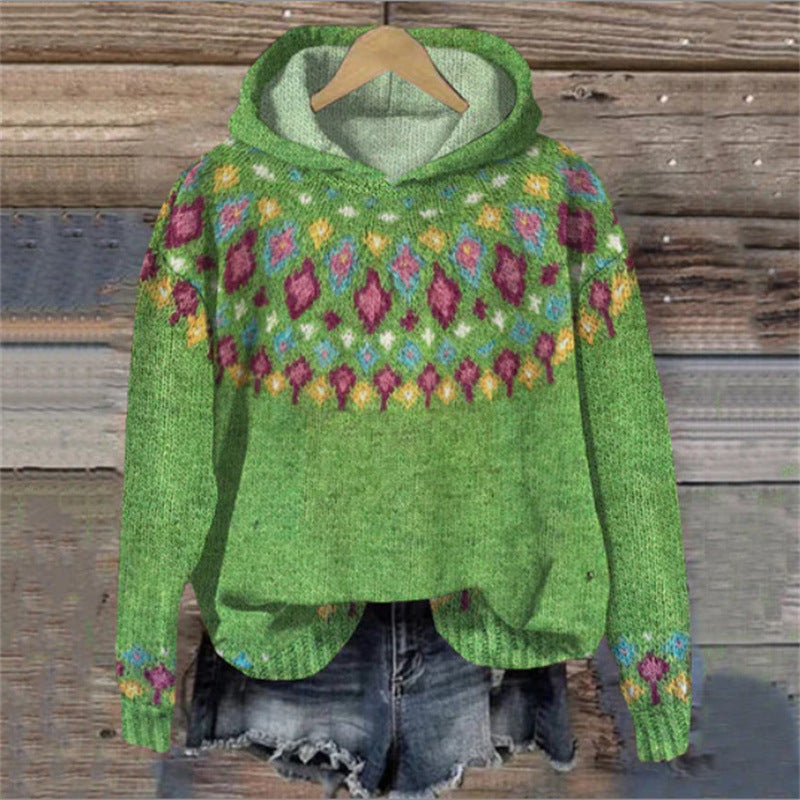 Damen-Hoodie Ethel im 3D-Design