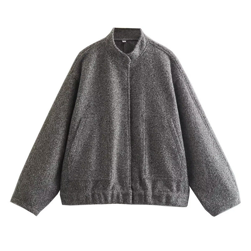 Damen elegante Oversized-Jacke ModeGeist