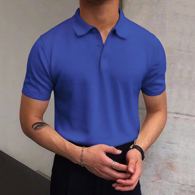 Herren Polo-Shirt aus atmungsaktiver Baumwolle mit elegantem Kragen ModeGeist