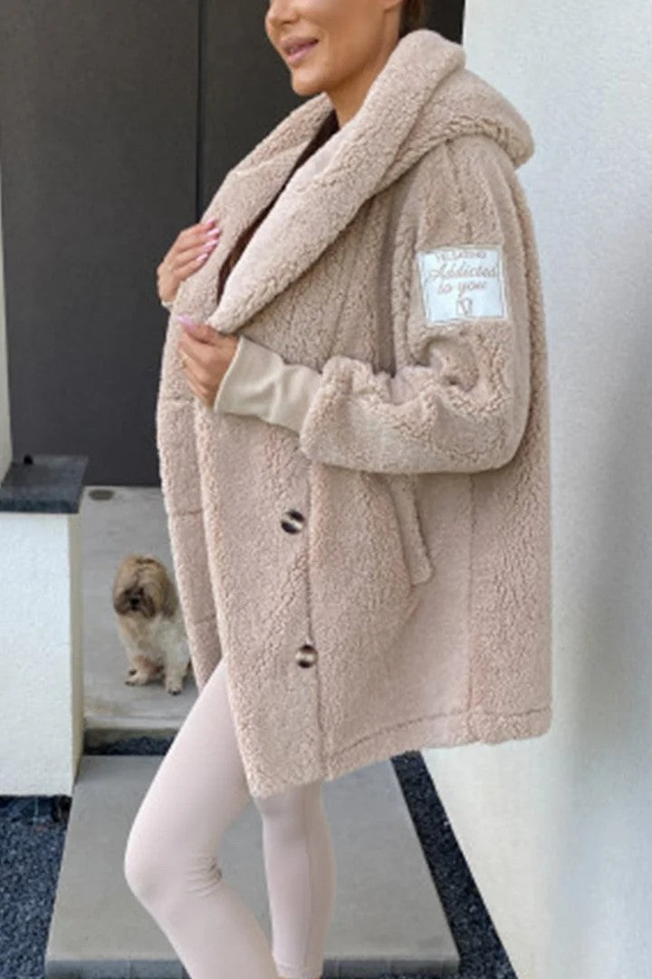 Damen Oversized Teddyjacke ModeGeist