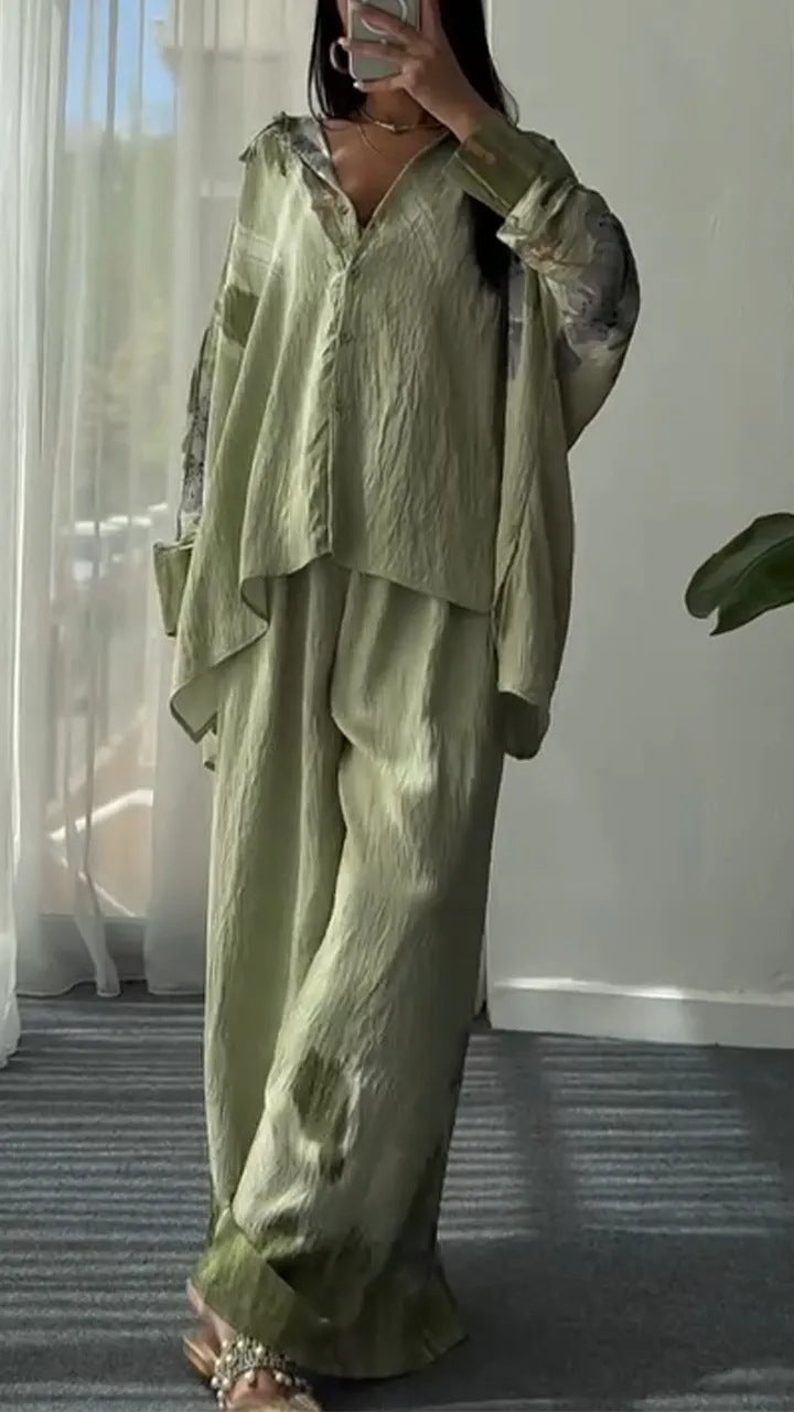 Damen Lässiger und eleganter Lounge-Anzug ModeGeist