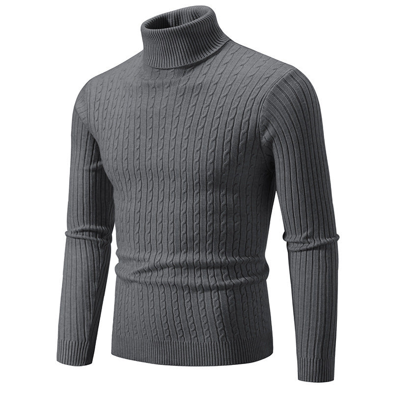 Herren Rollkragenpullover aus komfortabler Strickqualität ModeGeist