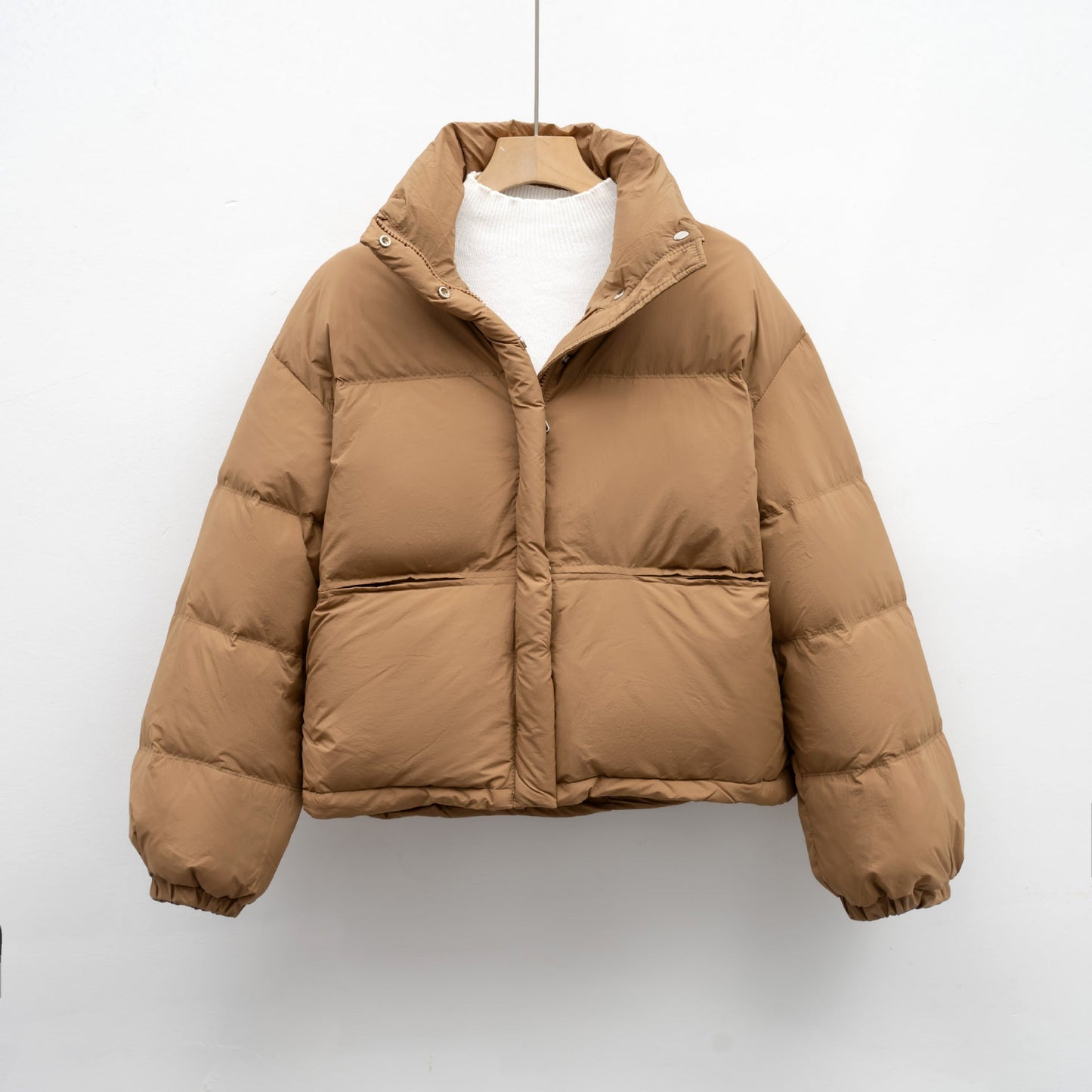 Damen Kompakte Winterjacke mit voluminösem Schnitt ModeGeist