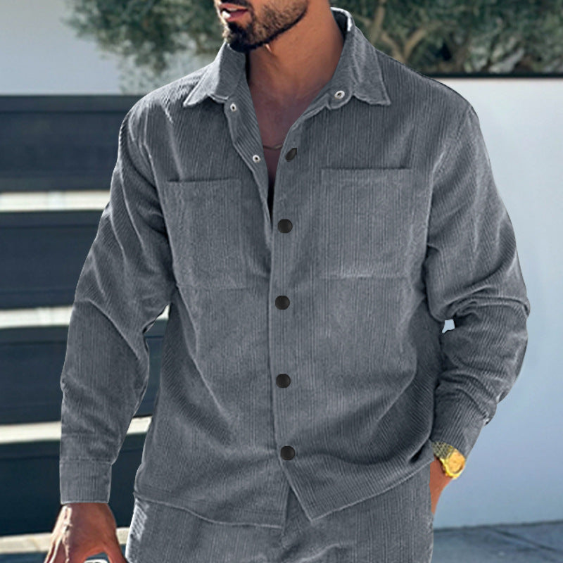 Herren komfortable Outdoor-Jacke mit praktischen Taschen ModeGeist