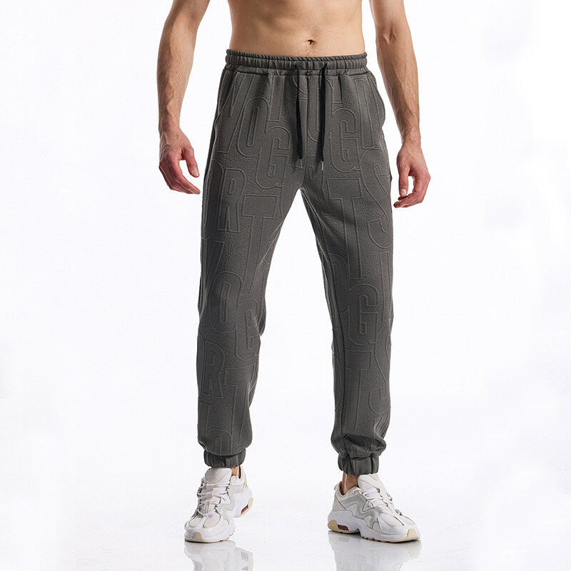 Herren Sportliche Freizeithose mit elastischem Bund und seitlichen Taschen ModeGeist