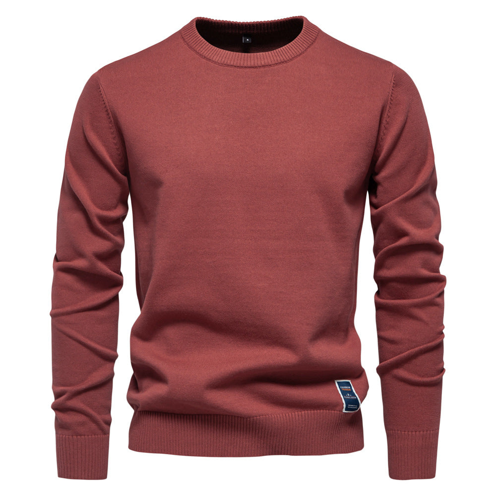 Herren Strickpullover aus hochwertiger Baumwollmischung mit angenehmer Passform ModeGeist