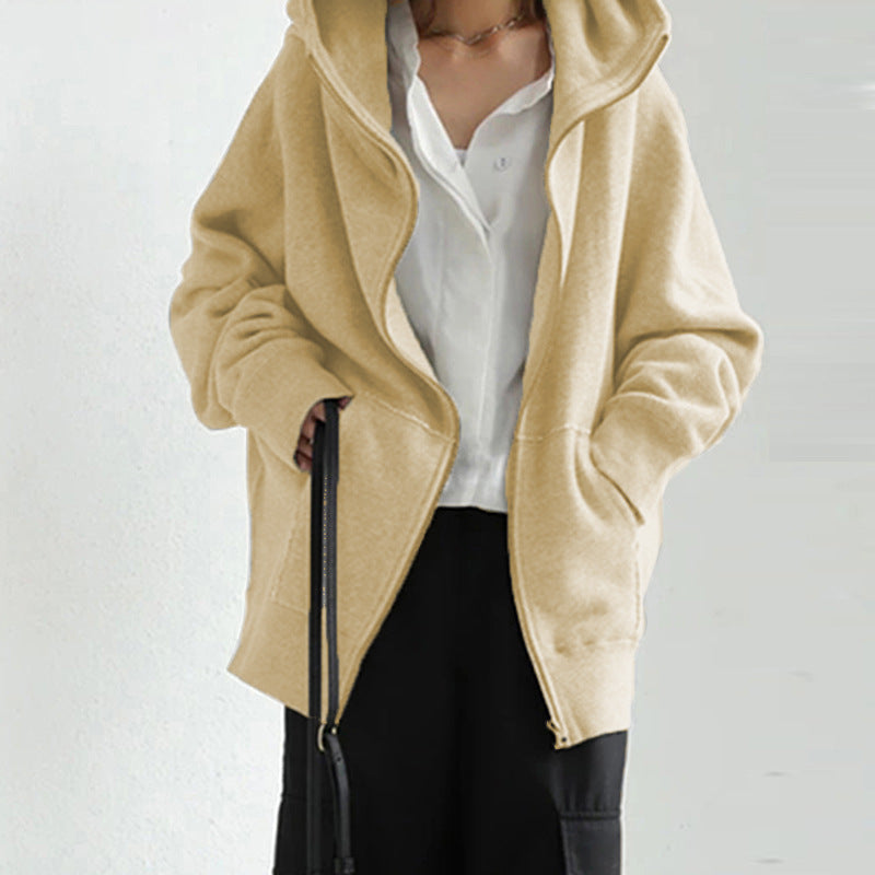 ModeGeist | Stylische, lockere Jacke mit Reißverschluss