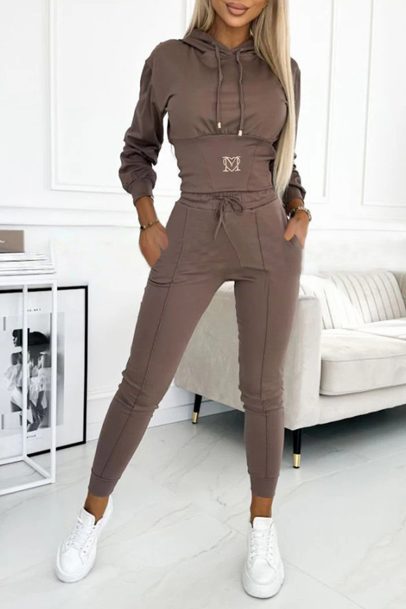 Damen Sportlicher Jogginganzug ModeGeist