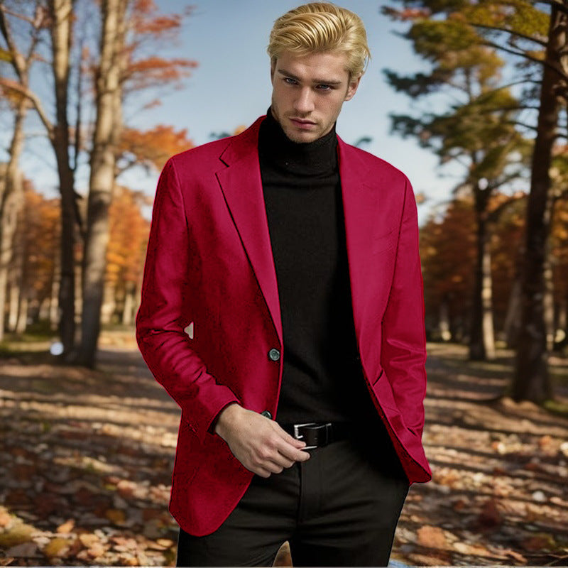 Herren Eleganter Blazer mit stilvollem Schnitt und hochwertigem Material ModeGeist