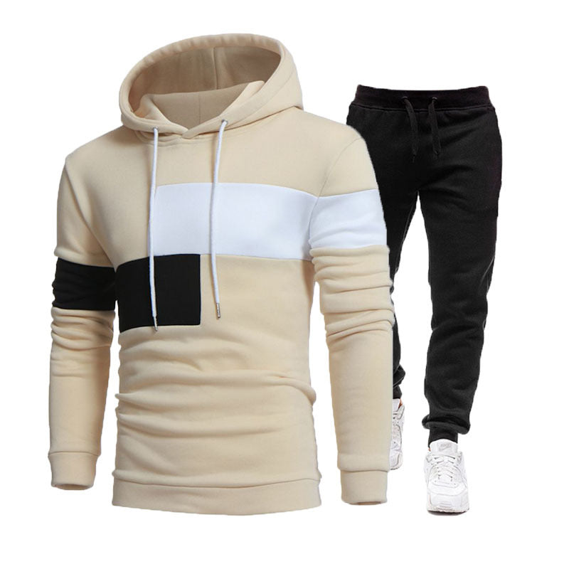 Herren modisches Sweatshirt- und Jogginghose-Set ModeGeist