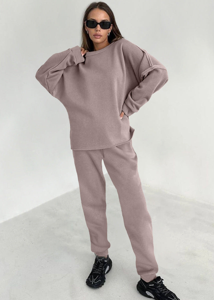 ModeGeist | Übergroßer Damen Trainingsanzug mit Pullover und Hose