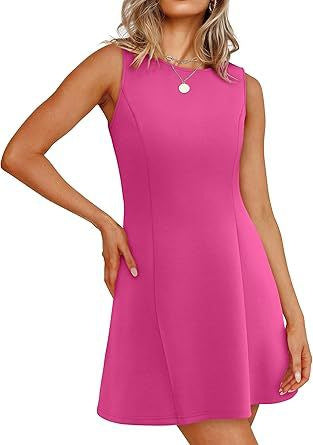 Damen ärmelloses A-Linien Kleid mit zeitlosem Schnitt ModeGeist