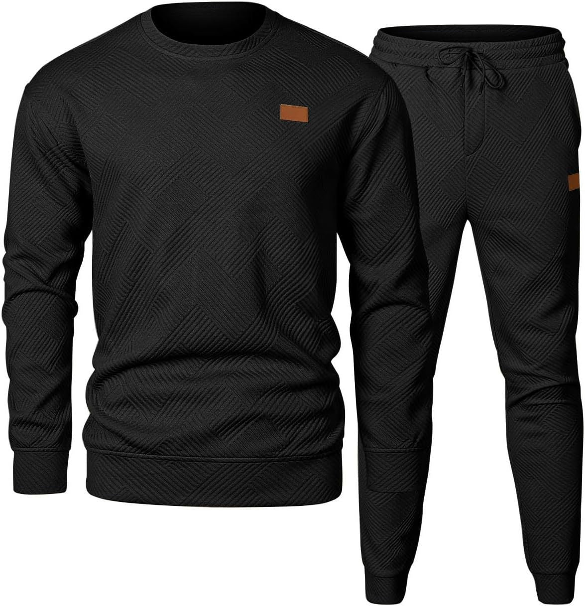 Damen Sportliches Freizeit-Set mit strukturiertem Design ModeGeist