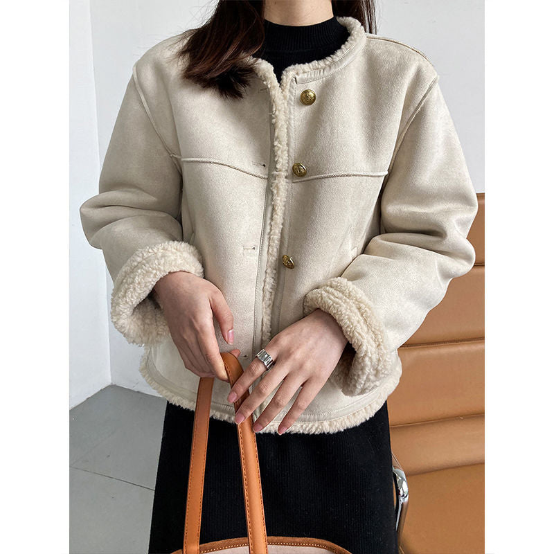 ModeGeist | Hochwertige & Elegante Geknöpfte Jacke