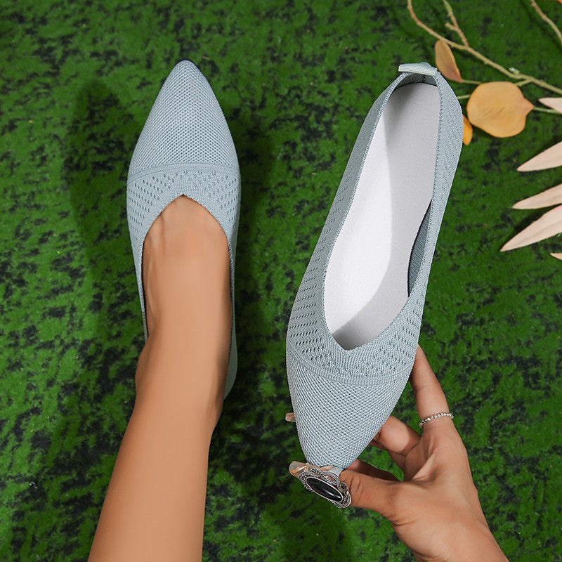 Damen Elegante und bequeme Slipper mit atmungsaktivem Obermaterial ModeGeist