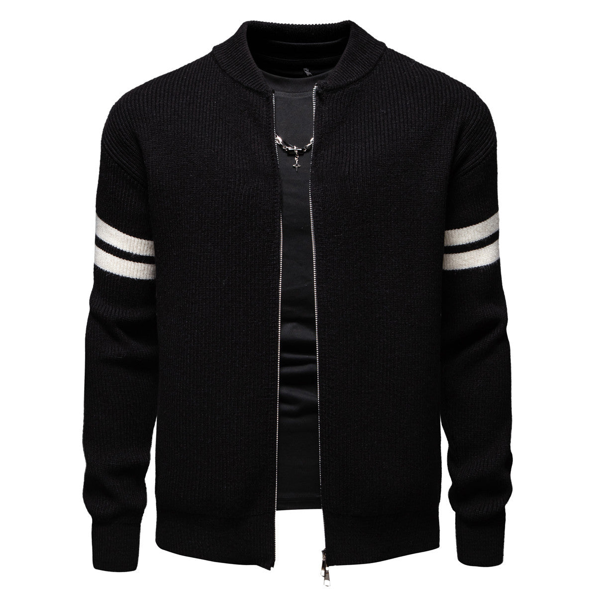 Herren Sportlicher Strickjacke ModeGeist