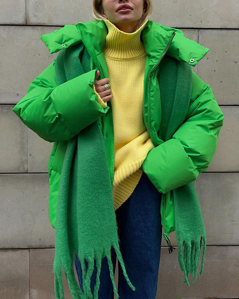 ModeGeist | Schönheit Kapuze Lockere Baumwolljacke